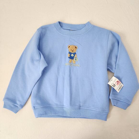 Y2k Deadstock Beary Glam Crewneck 5t - Picture 1 of 7